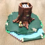 LEGOツリーハウス(21318)組み立て3~4 ついに大地に木が立つ