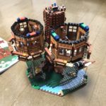 LEGOツリーハウス(21318)組み立て9~10 木の上なのに浴室があるよ