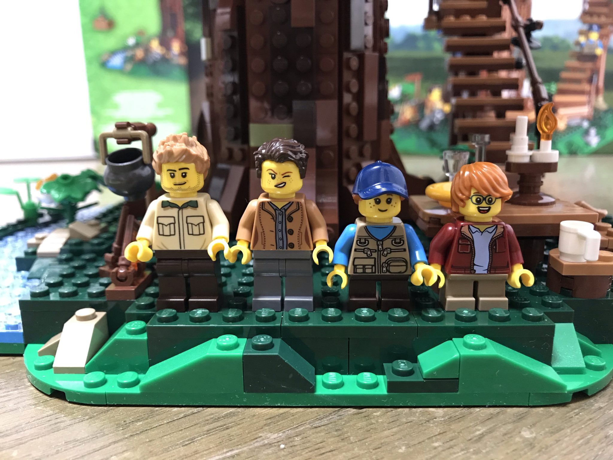 LEGOツリーハウス（21318）組み立て17~19 ついに完成！楽しいひと時をありがとう | ヒキコモリガエルの日常