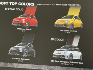 アバルト595の塗装劣化をどう防ぐか問題