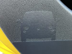 キズ予防に今度はラッピングフィルムを貼ってみた